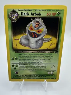 Dark Arbok 19/82 - Team Rocket Set - Vintage - Pokemon TCG - Image 1