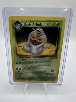 Dark Arbok 19/82 - Team Rocket Set - Vintage - Pokemon TCG - Image 3