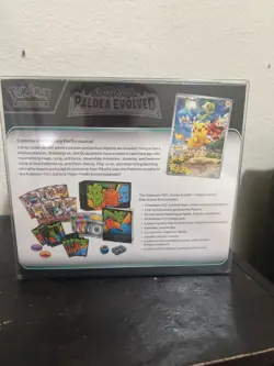 Pokemon TCG Scarlet & Violet Paldea Evolved Elite Trainer Box SEALED + case! - Image 3