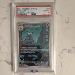Pokemon Dusclops Illustration Rare Sv: Shrouded Fable 069/064 Holo PSA 10 - Image 1