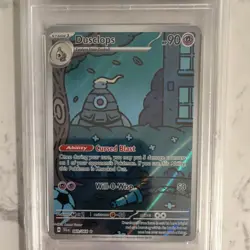 Pokemon Dusclops Illustration Rare Sv: Shrouded Fable 069/064 Holo PSA 10 - Image 3