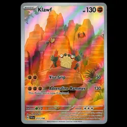 Klawf | 217/198 | Pokemon, Scarlet & Violet, Illustration Rare, 2023 - Image 1