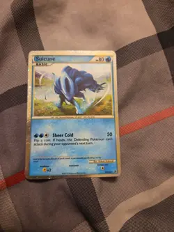 2010 Pokemon HGSS Black Star Promo Suicune #HGSS21 - Image 2