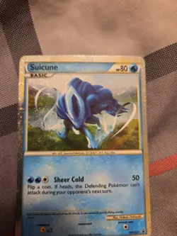 2010 Pokemon HGSS Black Star Promo Suicune #HGSS21 - Image 3