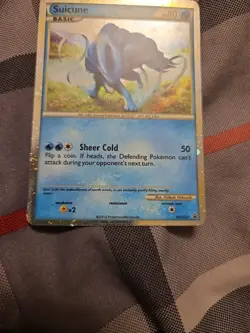 2010 Pokemon HGSS Black Star Promo Suicune #HGSS21 - Image 4
