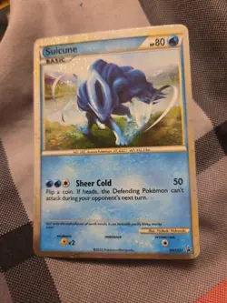 2010 Pokemon HGSS Black Star Promo Suicune #HGSS21 - Image 5