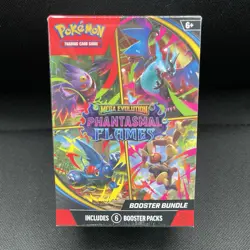 Pokemon TCG Mega Evolution Phantasmal Flames Booster Bundle | Factory Sealed - Image 1
