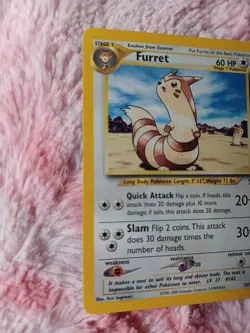 Pokemon Furret 35/111 Uncommon Neo Genesis Unlimited - Image 2