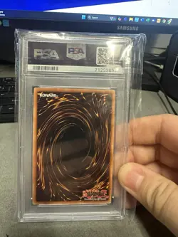 2005 Yu-Gi-Oh! Cyber Harpie Lady SP1-EN001 Ultra Rare PSA 9 MINT - Image 2