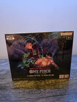 ONE PIECE ENGLISH TCG: WINGS OF THE CAPTAIN OP-06 BOOSTER BOX SEALED - Image 1
