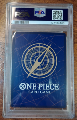 2025 Jinbe 031 One Piece OP11 Alternate Art PSA 9 Texture OP11 - Image 4