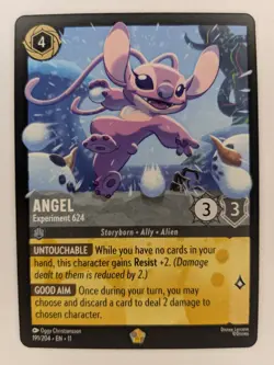 Disney Lorcana: WINTERSPELL – Angel - Experiment 624 #191/204 Legendary Steel NM - Image 1