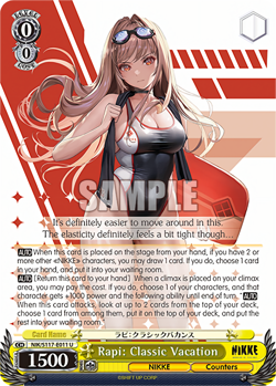 Weiss Schwarz: Goddess of Victory: Nikke Cards - Common, Uncommon, Climax Rare - Image 2