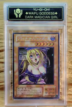 DARK MAGICIAN GIRL Waifu Goddess Card CUSTOM MADE Black Label - Image 2