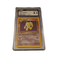 Hypno Fossil 8/62 Holo Rare CGC 8.5 Pokemon Card 1999 Unlimited - Image 1