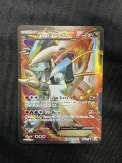 Pokemon TCG White Kyurem EX Full Art Holo Card Boundaries Crossed 146/149 - Image 1