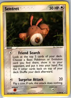 Sentret 75/109 Non Holo Team Rocket Returns - Pokemon Card - NM - Image 1