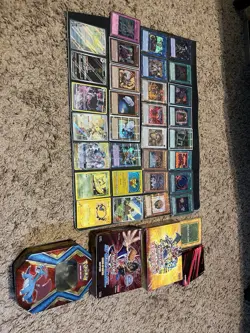 Pokemon and Yu-Gi-Oh Card Collection Lot Booster Box PIKACHU NOT REAL READ DESC - Image 3