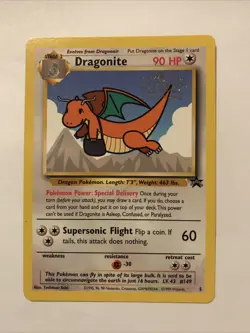 Pokemon TCG Dragonite Black Star Promo Card #5 - Image 1