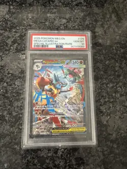 2025POKEMON MEG EN-MEGA EVOLUTION| SPECIAL ILLUSTRATION RARE PSA 10 Pokemon Card - Image 1
