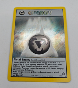 Metal Energy 19/111 Holo Rare Special Neo Genesis Pokemon Card 2000 - Image 2