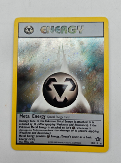 Metal Energy 19/111 Holo Rare Special Neo Genesis Pokemon Card 2000 - Image 3