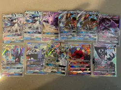 Pokemon Sun&Moon Lot Of 11 GX Cards - All Near Mint! Glaceon / Espeon / Lapras🔥 - Image 1
