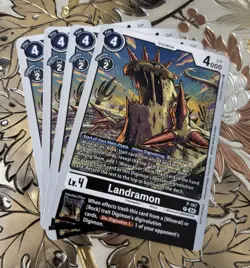 Digimon Card Game Playset Landramon P-167 Promo Store Tournament - Image 1