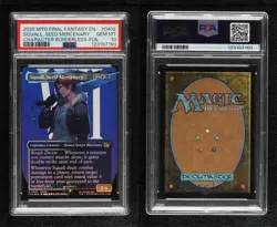 Squall SeeD Mercenary Borderless Foil Magic Final Fantasy PSA 10 GEM MT - Image 3