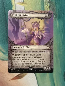 Twilight Diviner (Showcase) Lorwyn Eclipsed Regular NM Rare 0315 - Image 1