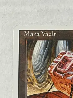 Mana Vault MTG Artifact 1995 Vintage LP Commander Staple Fast Mana Mark Tedin - Image 2