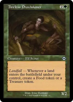 Tireless Provisioner (Retro Frame) - Near Mint MTG Modern Horizons 2 - Image 1