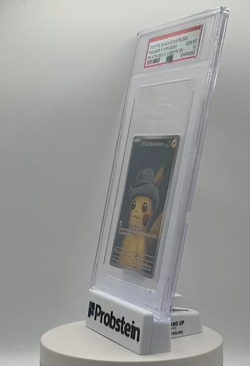 Pokemon Pikachu with Grey Felt Hat Van Gogh #085 Graded Sealed Promo PSA 10 - Image 2