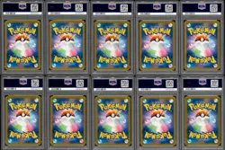 Lot of (10) Pokemon Japanese All Star Tag Team RR PSA 10 Set w/ Mew Pikachu - Image 2