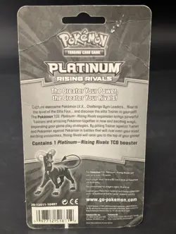Pokemon Platinum Rising Rivals Factory Sealed Blister Pack TCG - Image 2