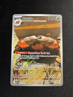 Crustle 186/182 Illustration Rare Destined Rivals Pokemon TCG - Image 1