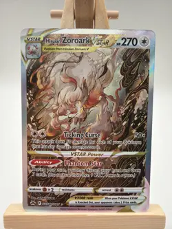 Hisuian Zoroark VSTAR GG56/GG70 Pokemon Crown Zenith Galarian Gallery Holo NM - Image 1