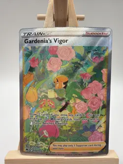 Gardenia's Vigor GG61/GG70 Crown Zenith: Galarian Gallery NM Pokemon - Image 1