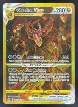 2023 Pokemon Sword Shield Crown Zenith Galarian Gallery #GG69/GG70 Giratina VST - Image 1