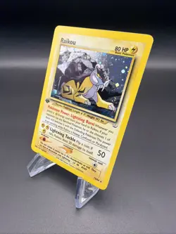 Raikou - 1st Edition - Holo - 13/64 Neo Revelation - WOTC - Pokemon TCG - 2000 - Image 3