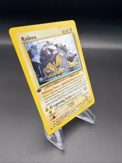 Raikou - 1st Edition - Holo - 13/64 Neo Revelation - WOTC - Pokemon TCG - 2000 - Image 4