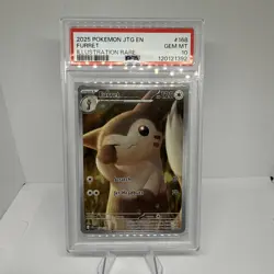 Pokemon Furret 168/159 Illustration Rare Full Art Journey Together PSA 10 - Image 1