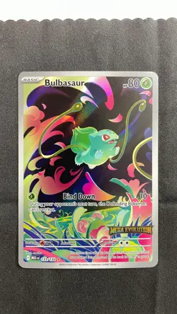 Bulbasaur 133/132 Mega Evolutions Stamped Promo 133/132 Pokemon TCG - Image 1
