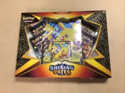 Pokemon TCG: Shining Fates Pikachu V Collection Box 820650828690 - Image 1