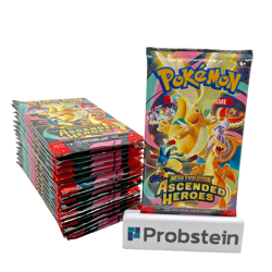 Lot of (19) Pokemon TCG Mega Evolution Ascended Heroes Booster Packs SEALED - Image 1