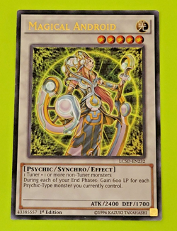Yu-Gi-Oh Magical Android 1st Edition Ultra Rare LC5D-EN232 played - Image 1