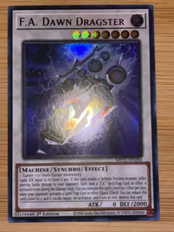 Yugioh! F.A. Dawn Dragster - MP25-EN284 - Ultra Rare - 1st Edition Near Mint, En - Image 1