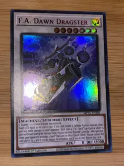 Yugioh! F.A. Dawn Dragster - MP25-EN284 - Ultra Rare - 1st Edition Near Mint, En - Image 2