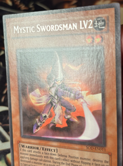 Yugioh: Mystic Swordsman LV2 - SOD-EN011 - Rare - Unlimited MP - Image 3