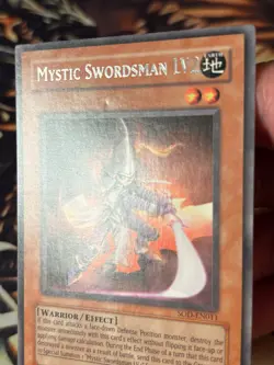Yugioh: Mystic Swordsman LV2 - SOD-EN011 - Rare - Unlimited MP - Image 4